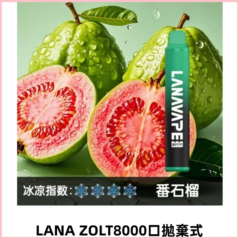 LANA ZOLT8000口拋棄式可充電一次性電子煙【霧化日用款】